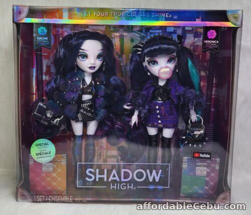 1st picture of Rainbow High Shadow High Special Edition Storm Twins- 2-Pack Dolls 2022 Item # 1 For Sale in Cebu, Philippines