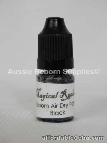 1st picture of 5ml Black Air Dry Magical Realism Reborn Baby Paint For Sale in Cebu, Philippines
