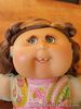 CPK Play Along Eye Lashes Toothy Smile Blue Earrings Cabbage Patch Kids 2004