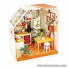 Reduced for Clearance Robotime DIY Miniature House Jason's Kitchen DG105