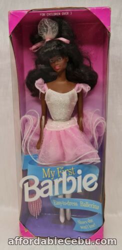 1st picture of Mattel My First Barbie Easy-To-Dress Ballerina 1992 # 2767 (African American) For Sale in Cebu, Philippines