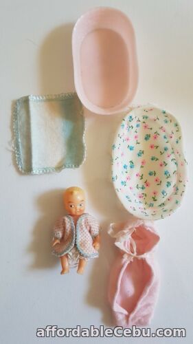 1st picture of VINTAGE BARBIE® - Barbie Baby-Sits #953 from 1965,  Baby, pink baby bunting, htf For Sale in Cebu, Philippines