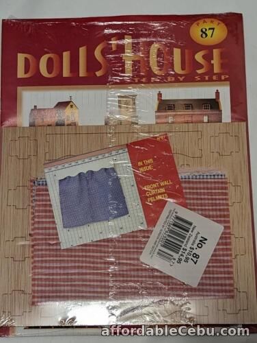 1st picture of Del Prado Dolls House 1990's Part 87  - Front wall curtain  pelmets For Sale in Cebu, Philippines
