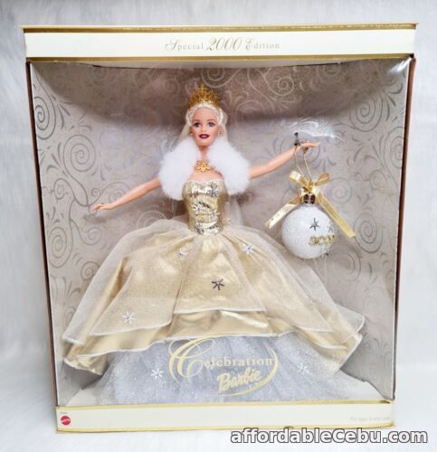 1st picture of Mattel Barbie Doll Celebration Barbie 2000 # 28269 (Blonde in Gold Gown) For Sale in Cebu, Philippines