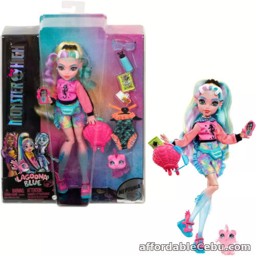 1st picture of Monster High Lagoona Blue Doll With Pet And Accessories For Sale in Cebu, Philippines