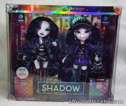 1st picture of Rainbow High Shadow High Special Edition Storm Twins- 2-Pack Dolls 2022 Item # 6 For Sale in Cebu, Philippines