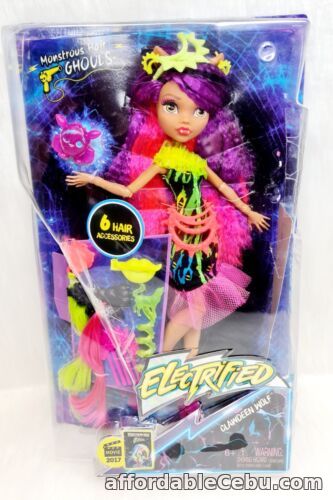 1st picture of Mattel Monster High Doll Clawdeen Wolf Electrified 2016 # DVH70 DAMAGED BOX For Sale in Cebu, Philippines