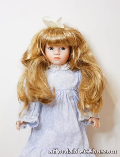 1st picture of Porcelain Doll • Blonde Hair • The Heritage Heirloom Collection For Sale in Cebu, Philippines