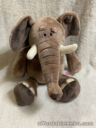 1st picture of Nici Plush Stuffed Brown Elephant Tusks 35cm For Sale in Cebu, Philippines