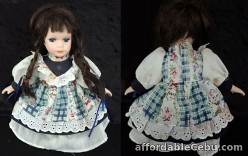 1st picture of SMALL 8" PORCELAIN DOLL - VERY PRETTY, HAIR BAD & CLOTHES DIRTY, NEEDS LOTS TLC! For Sale in Cebu, Philippines