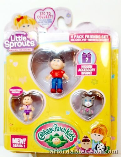1st picture of Cabbage Patch Kid Little Sprouts BNIB  Series One 4 pack friends mystery gift For Sale in Cebu, Philippines