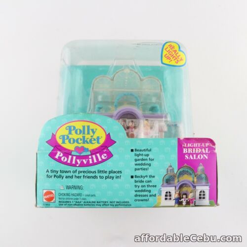 1st picture of POLLY POCKET 1995 LIGHT UP Bridal Salon *NEW & SEALED* For Sale in Cebu, Philippines