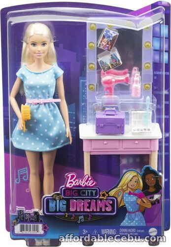 1st picture of NEW Barbie Big City, Big Dreams Barbie Doll with Backstage Dressing Room Playset For Sale in Cebu, Philippines