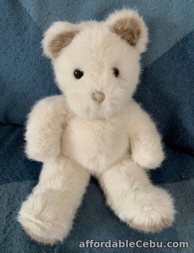 1st picture of GUND Vintage 1986 White Brown Teddy Bear Plush Soft Toy Cuddly 30cm For Sale in Cebu, Philippines