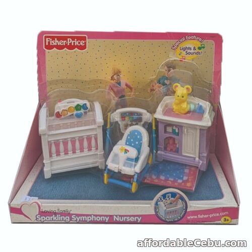 1st picture of Fisher Price Loving Family Sparkling Symphony Nursery 2000 MIB Lights up & Music For Sale in Cebu, Philippines