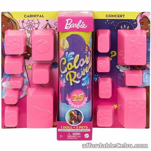 1st picture of Barbie Day-To-Night Colour Reveal Doll & Accessories - Carnival to Concert. NRFB For Sale in Cebu, Philippines