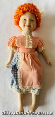 1st picture of LITTLE ANNIE ORPHAN Original Porcelain Doll Soft Body VINTAGE 27Cm RARE For Sale in Cebu, Philippines