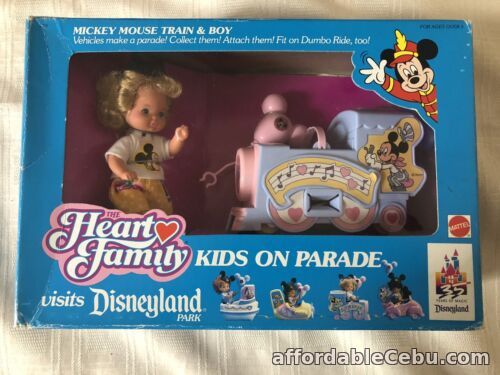 1st picture of 1990 Heart Family Visits Disneyland - Kids On Parade Mickey Mouse Train & Boy For Sale in Cebu, Philippines
