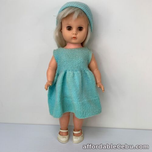 1st picture of Vintage 1960's Roddy Vinyl Fashion Doll 17” / 42.5cm Made in England Dressed For Sale in Cebu, Philippines