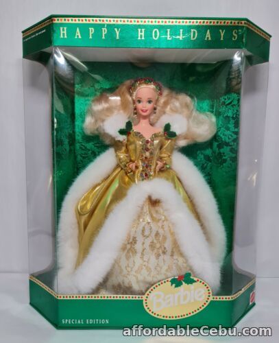 1st picture of Mattel Special Edition Happy Holidays Barbie Doll 1994 # 12155 For Sale in Cebu, Philippines