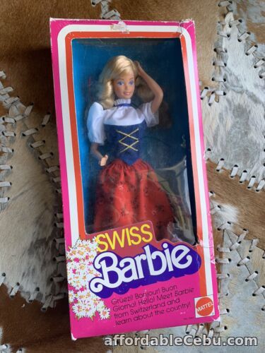 1st picture of Vintage Barbie SWISS Dolls of the World 1983 Mattel New In Box NRFB For Sale in Cebu, Philippines