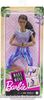 NEW Barbie Made to Move Doll AA Bruntte - Purple/Blue Outift