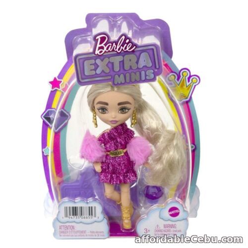 1st picture of Barbie Extra Minis Doll #8 Wearing Shimmery Dress For Sale in Cebu, Philippines