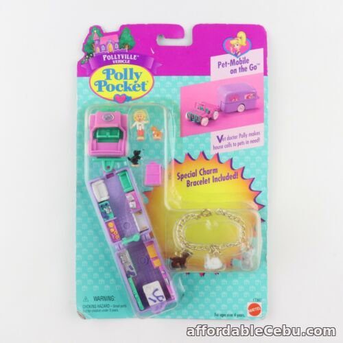 1st picture of POLLY POCKET 1996 Pet Surgery on The Go *NEW & SEALED w/ BRACELET* For Sale in Cebu, Philippines