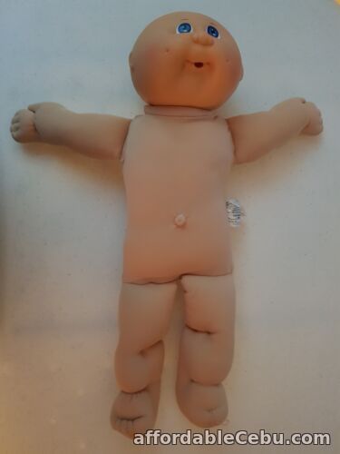 1st picture of Cabbage Patch Kid Doll 1984 Blue Eyes Bald Pacifier Dummy Mouth For Sale in Cebu, Philippines