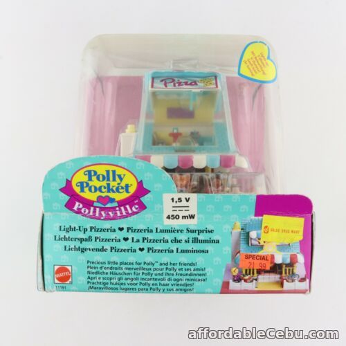 1st picture of POLLY POCKET 1993 LIGHT UP Pizzeria Pizza Parlour *NEW IN BOX* For Sale in Cebu, Philippines