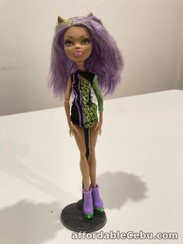 1st picture of Monster High - Clawdeen Wolf - Skultimate -With Outfit & Skates + Stand & Brush For Sale in Cebu, Philippines