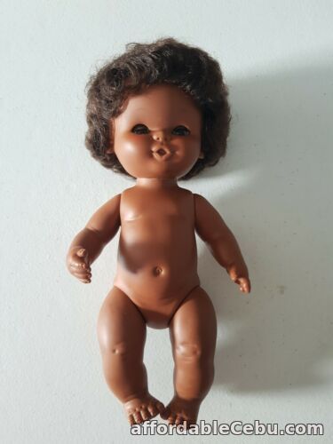 1st picture of Baby Doll Black AA African American Aboriginal Famosa Spain 1960s 1970s Vintage For Sale in Cebu, Philippines