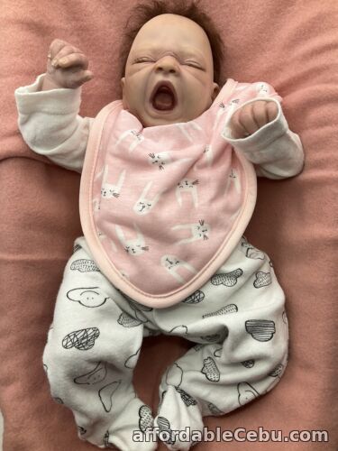 1st picture of Reborn Lifelike Premie Yawning Baby Doll Hand Painted Authentic Complete For Sale in Cebu, Philippines