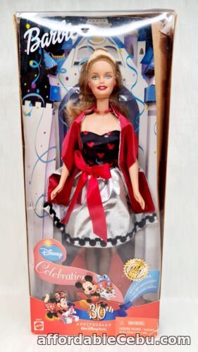 1st picture of Mattel Disney Exclusive 30th Anniv Celebration Barbie 2001 # 52647 Damaged Box For Sale in Cebu, Philippines