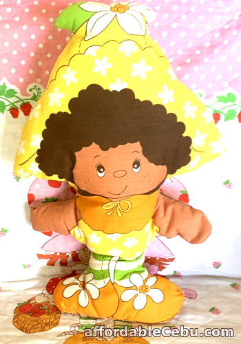 1st picture of VINTAGE 1980s STRAWBERRY SHORTCAKE PILLOW DOLL ORANGE BLOSSOM LARGE SIZE For Sale in Cebu, Philippines