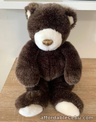 1st picture of GUND - "Camryn" Dark Brown White Teddy Bear Plush Soft Toy Cuddly Gift 34cm For Sale in Cebu, Philippines
