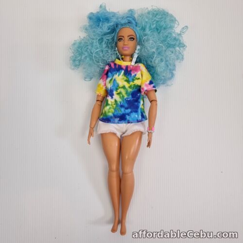 1st picture of Barbie Extra Doll #4 Blue Hair Curvy Articulated For Sale in Cebu, Philippines