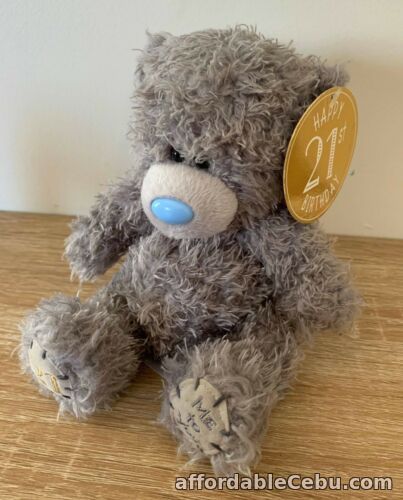1st picture of Tatty Teddy Happy 21st Birthday Bear Me To You P50 15cm Blue Carte Blanche W/Tag For Sale in Cebu, Philippines