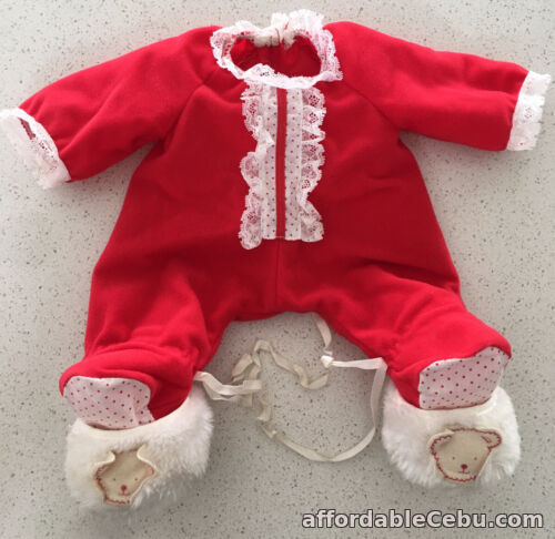 1st picture of My Child Doll Red Sleeper Suit With Slippers~ For Sale in Cebu, Philippines
