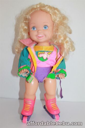 1st picture of California Roller Baby Doll Tyco 1991 15" Original Outfit Working For Sale in Cebu, Philippines
