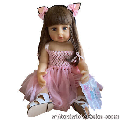 1st picture of Realistic Full Silicone Anatomically Correct Toddler Doll, 50cm Tall Accessories For Sale in Cebu, Philippines