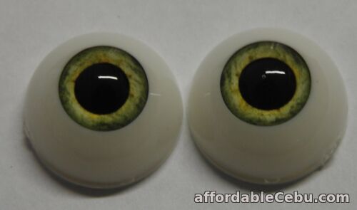1st picture of 20mm Pistachio Green Round Acrylic Eyes Reborn Baby Doll Making Supplies For Sale in Cebu, Philippines