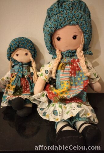 1st picture of Vintage Holly Hobbie Dolls 70's Knickerbocker Toys Ltd 16" & 9" Tall - Like New For Sale in Cebu, Philippines