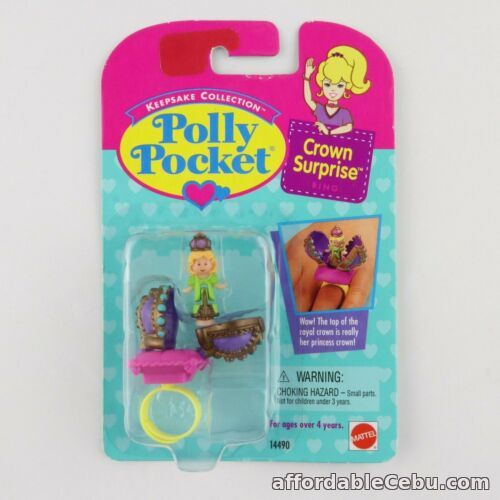 1st picture of POLLY POCKET 1994 Crown Surprise Ring *NEW & SEALED* For Sale in Cebu, Philippines