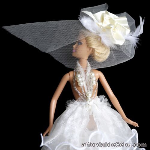 1st picture of Barbie bride Bridal In Hand Made wedding dress Outfit  2005 Stunning For Sale in Cebu, Philippines