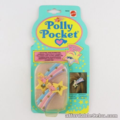 1st picture of POLLY POCKET 1990 Shooting Star Hair Barrettes *NEW & SEALED* For Sale in Cebu, Philippines
