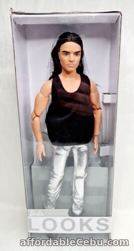 1st picture of Mattel Black Label Barbie Looks # 9 Ken Doll Long Brunette Hair 2021 # HCB79 # 2 For Sale in Cebu, Philippines