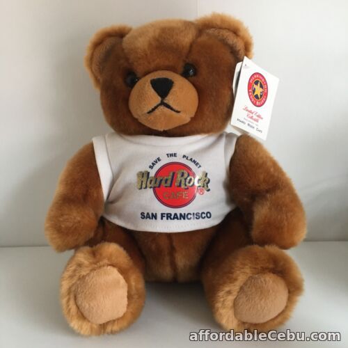 1st picture of Hard Rock Cafe San Francisco 2005 Classic Teddy Bear Plush New Tags Herrington For Sale in Cebu, Philippines