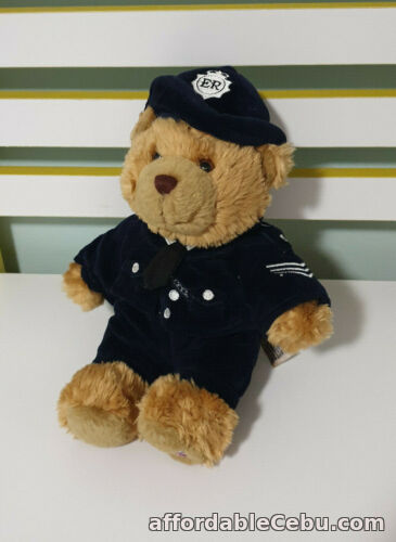 1st picture of E.R KEEL TOYS TEDDY BEAR BOBBY ENGLISH POLICEMAN ER! 26CM! 2569 For Sale in Cebu, Philippines