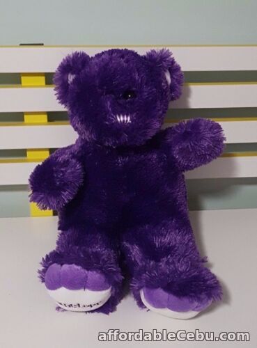 1st picture of WINTER WILBE BETTERBEAR DIMETAP PURPLE BEAR SOFT TOY PLUSH TOY 33CM TALL! For Sale in Cebu, Philippines